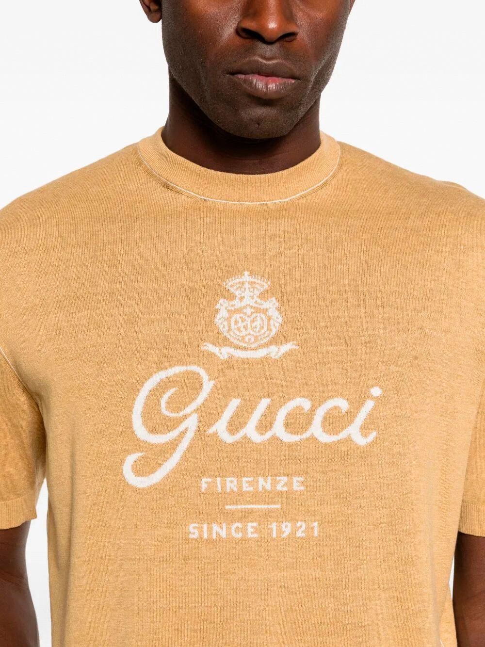 Gucci Short Sleeve Crew-Neck Sweater Size US XL / EU 56 / 4 - 3 Thumbnail