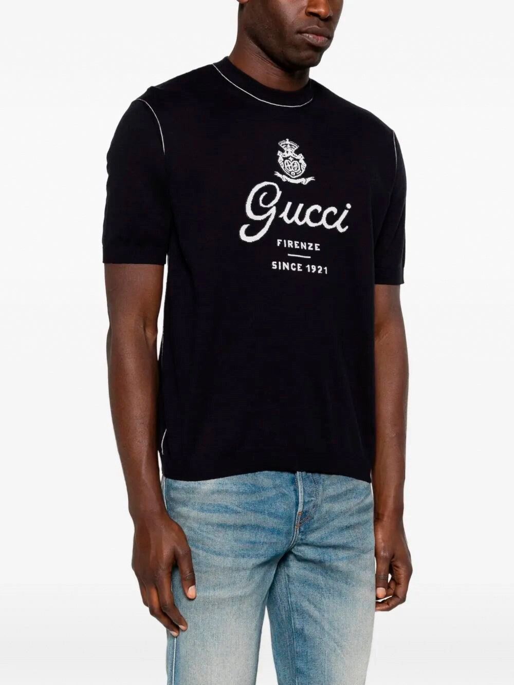 Gucci Short Sleeve Crew-Neck Sweater Size US M / EU 48-50 / 2 - 3 Thumbnail