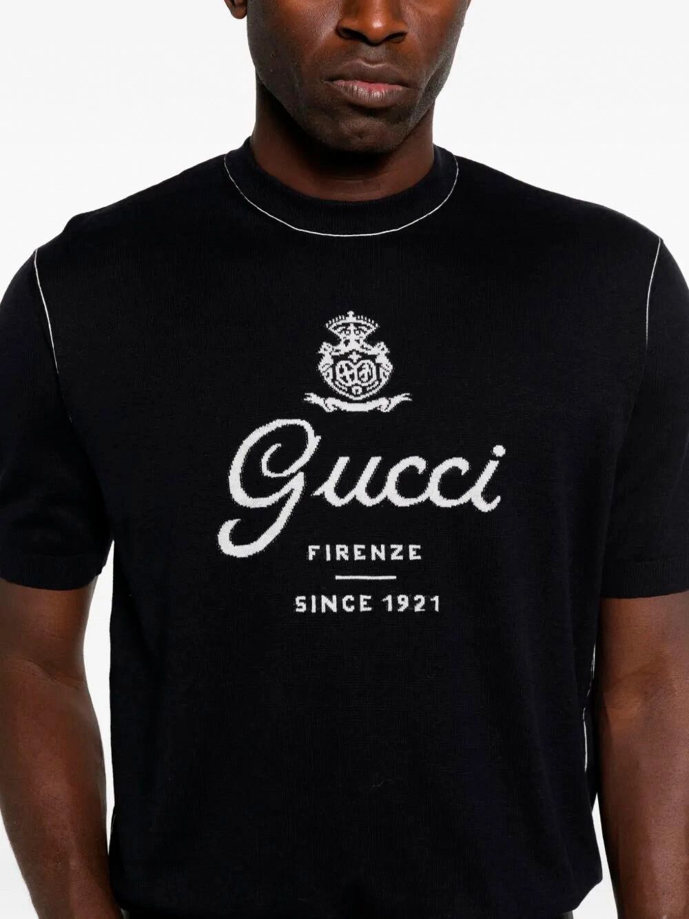 Gucci Short Sleeve Crew-Neck Sweater Size US XL / EU 56 / 4 - 4 Thumbnail