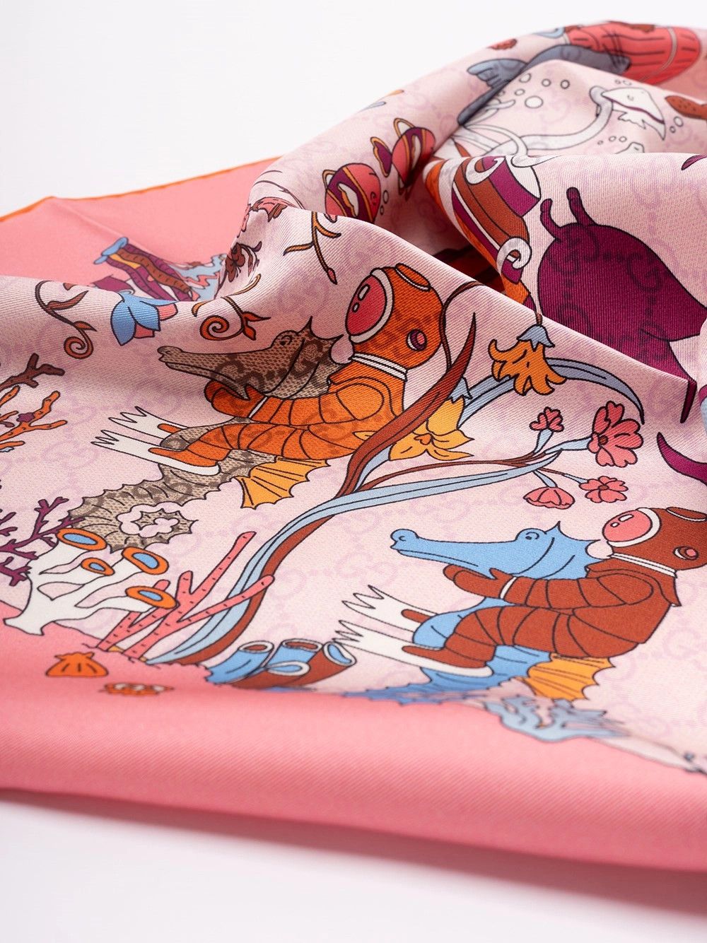 Gucci `Submarine` Foulard Size ONE SIZE - 5 Thumbnail