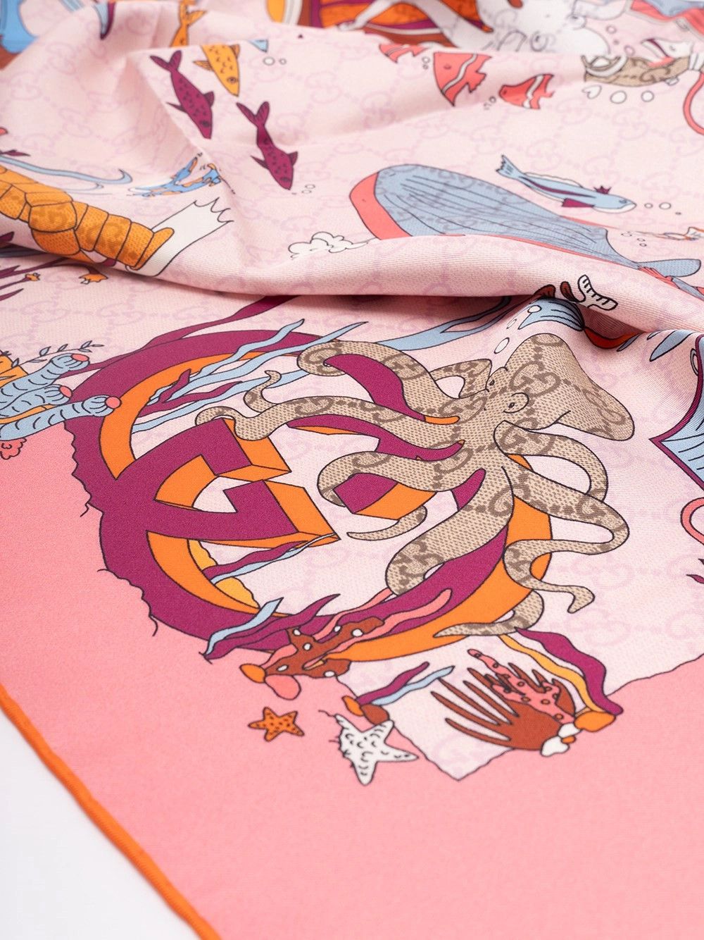 Gucci `Submarine` Foulard Size ONE SIZE - 4 Thumbnail