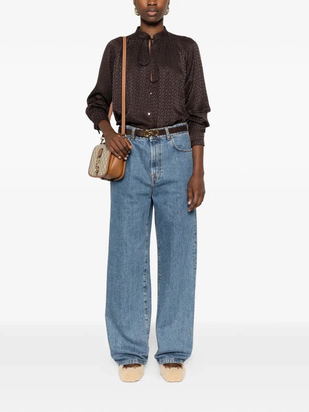 Gucci `Horsebit` Top Size M / US 6-8 / IT 42-44 - 2 Thumbnail