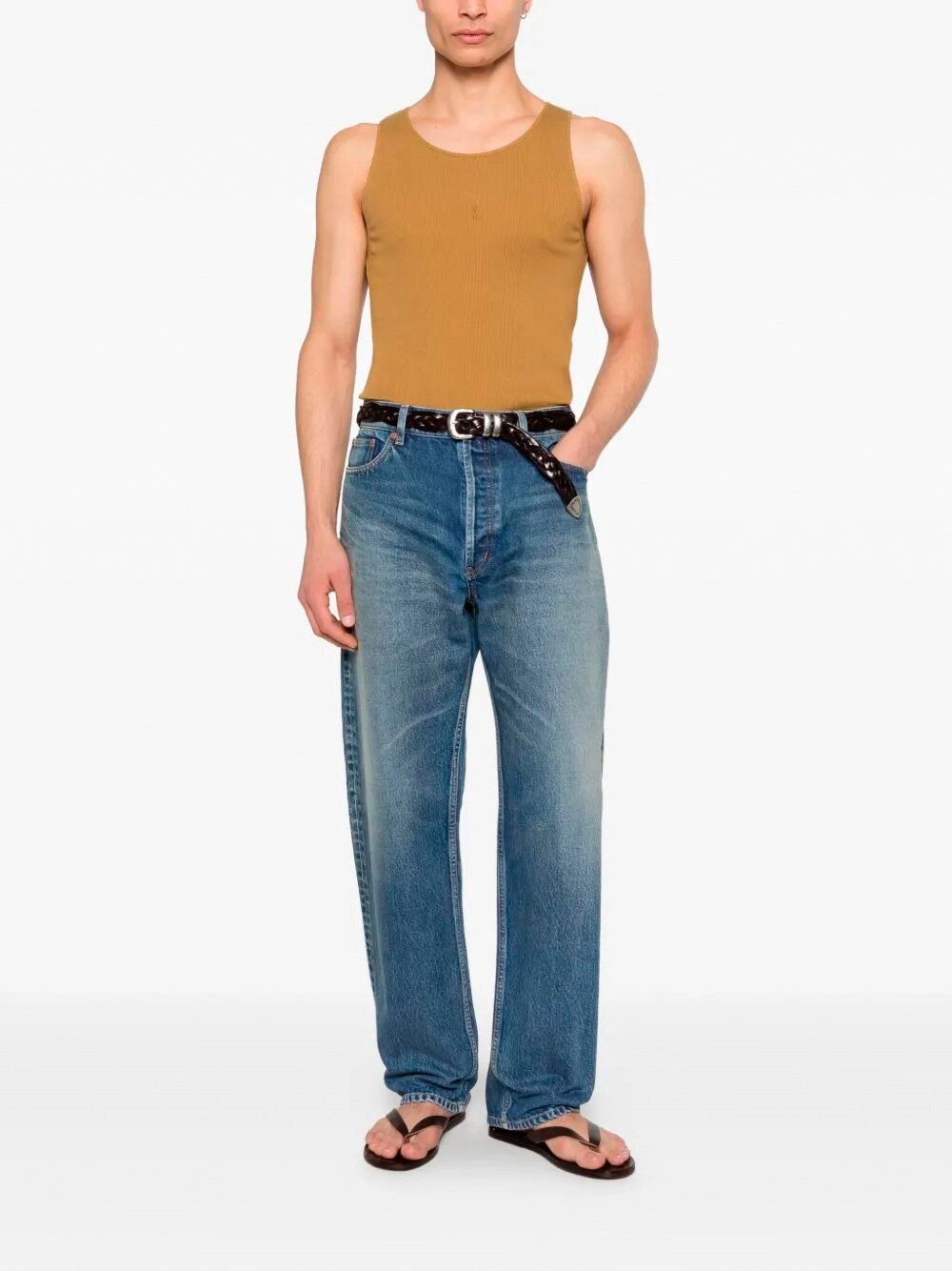 Saint Laurent Paris High Rise Jeans Size US 31 - 2 Thumbnail