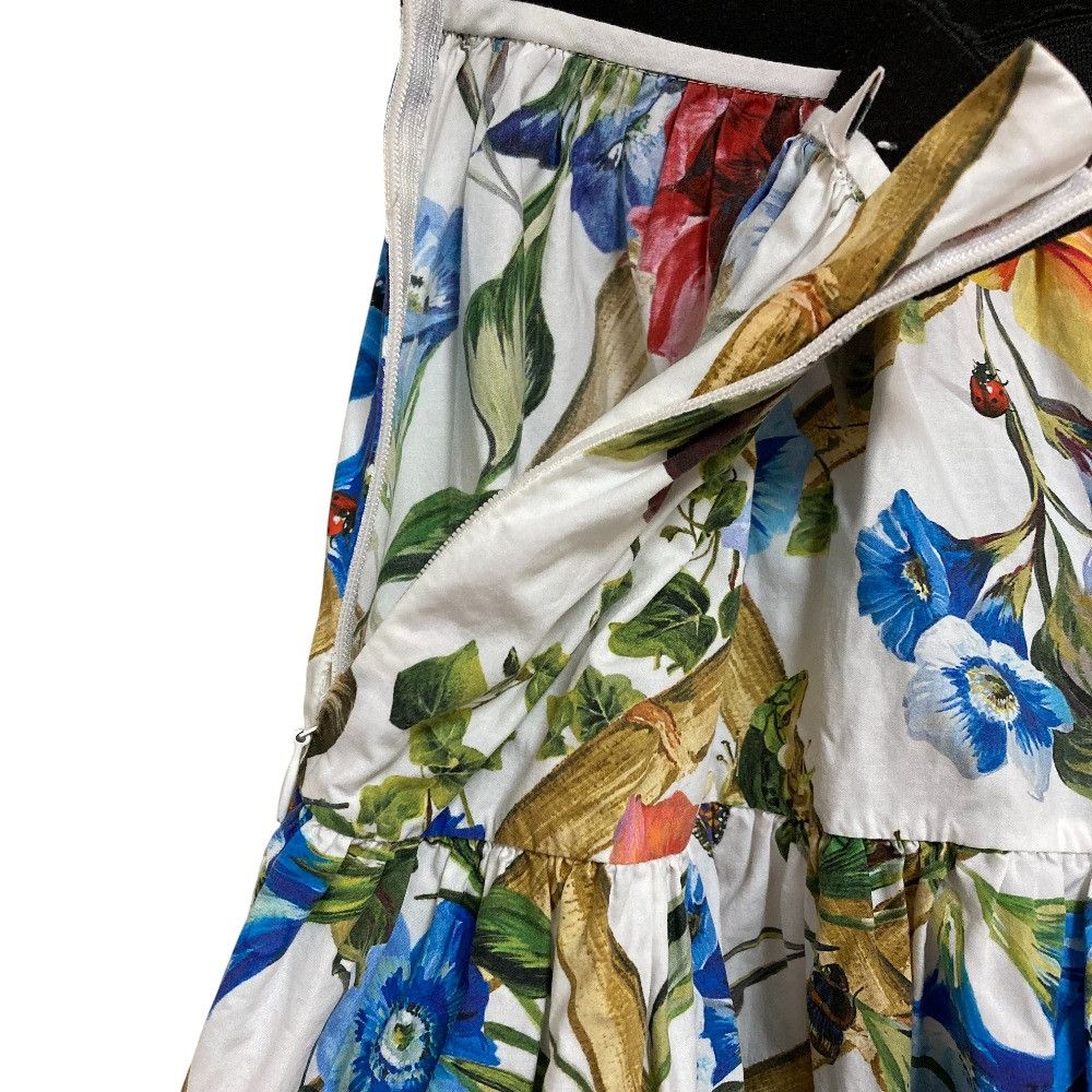 Dolce & Gabbana Dolce & Gabbana Dolce&Gabbana Flower Insect Pattern Long Skirt Others Skirts DUTY FREE for USA Size ONE SIZE - 5 Thumbnail