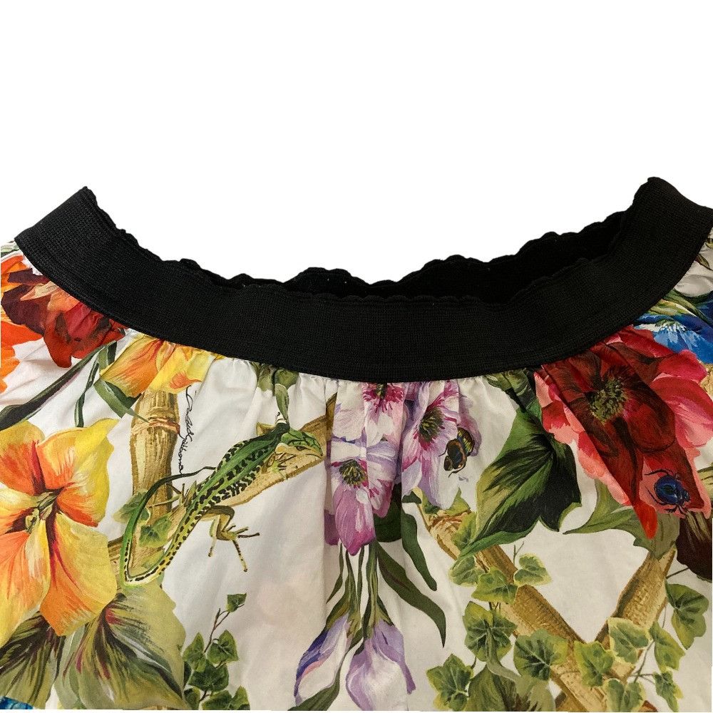 Dolce & Gabbana Dolce & Gabbana Dolce&Gabbana Flower Insect Pattern Long Skirt Others Skirts DUTY FREE for USA Size ONE SIZE - 8 Thumbnail