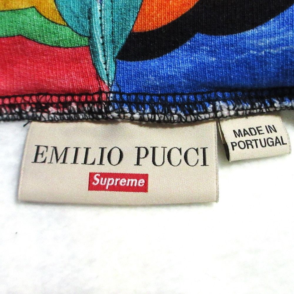 Supreme Supreme Supreme EMILIO PUCCI Hooded Sweatshirt Textile Sweatshirts & Hoodies DUTY FREE for USA Size ONE SIZE - 9 Thumbnail