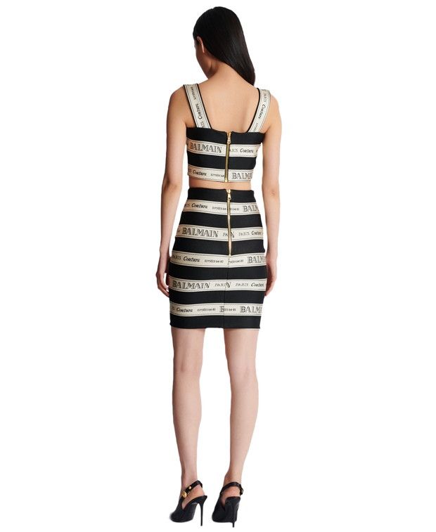 Balmain Miniskirt Size 26" / US 2 / IT 38 - 3 Thumbnail