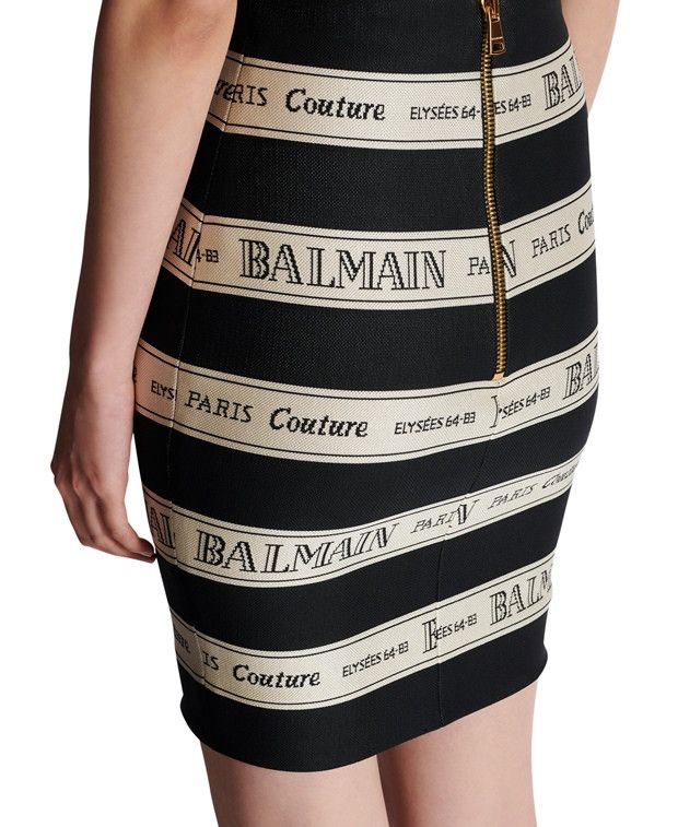 Balmain Miniskirt Size 26" / US 2 / IT 38 - 6 Thumbnail