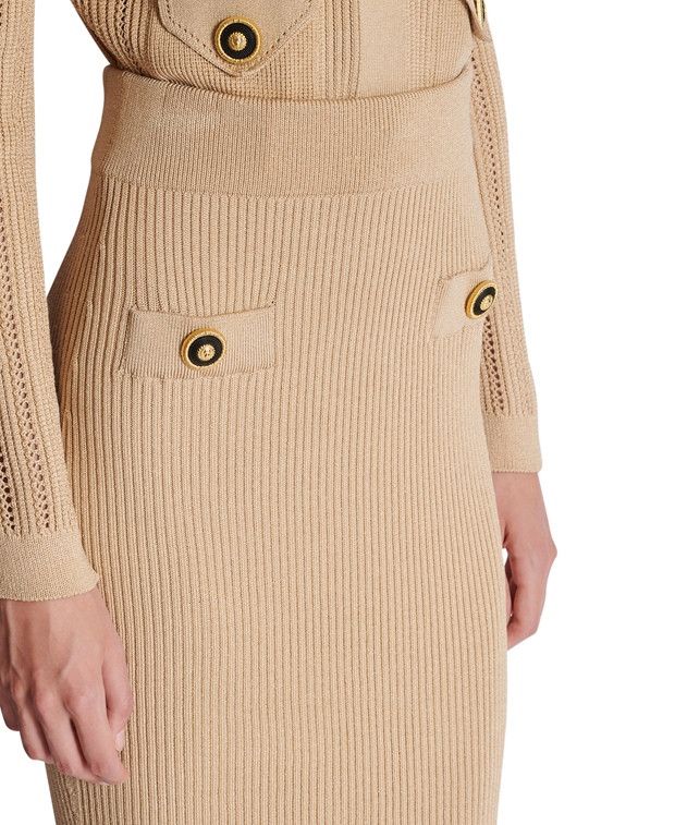 Balmain Maxi-skirt Size 28" / US 6 / IT 42 - 6 Thumbnail
