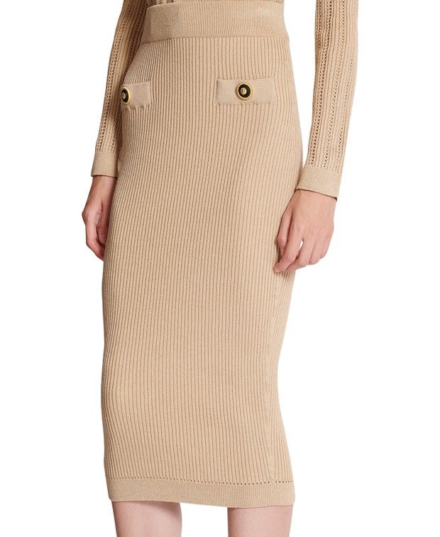 Balmain Maxi-skirt Size 28" / US 6 / IT 42 - 2 Thumbnail
