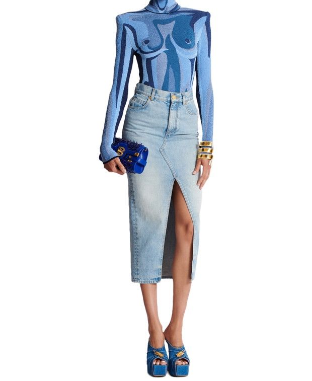 Balmain Maxi-skirt Size 25" / US 0 / IT 36 - 7 Thumbnail