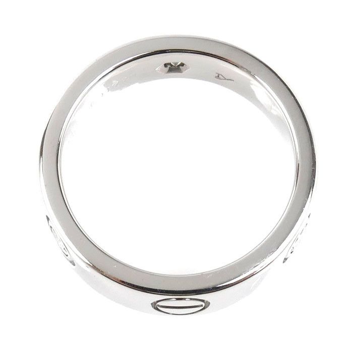 Cartier Cartier Cartier Love Ring Au750 White Gold Ring Size 11 Precious Metal Ring DUTY FREE for USA Size ONE SIZE - 4 Thumbnail