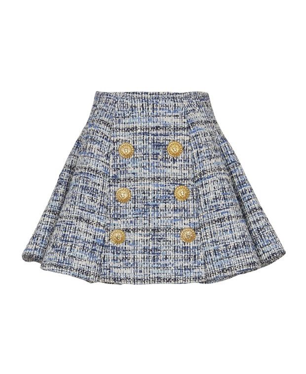 Balmain Miniskirt Size 26" / US 2 / IT 38 - 4 Thumbnail