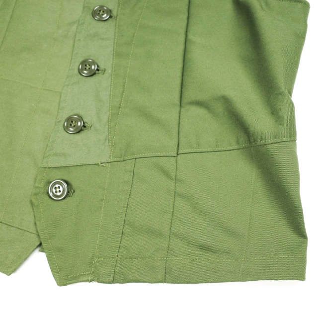 Other Other Rebuild by Needles BDU VEST REMAKE Cotton Polyester Vest Textile Tops DUTY FREE for USA Size ONE SIZE - 6 Thumbnail
