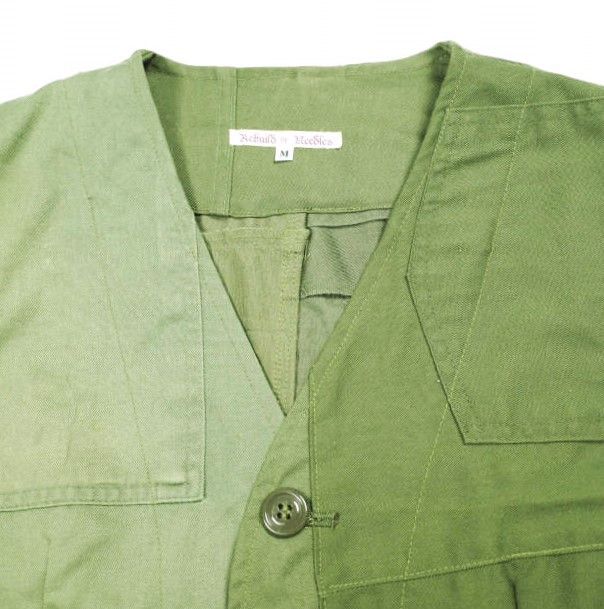 Other Other Rebuild by Needles BDU VEST REMAKE Cotton Polyester Vest Textile Tops DUTY FREE for USA Size ONE SIZE - 4 Thumbnail