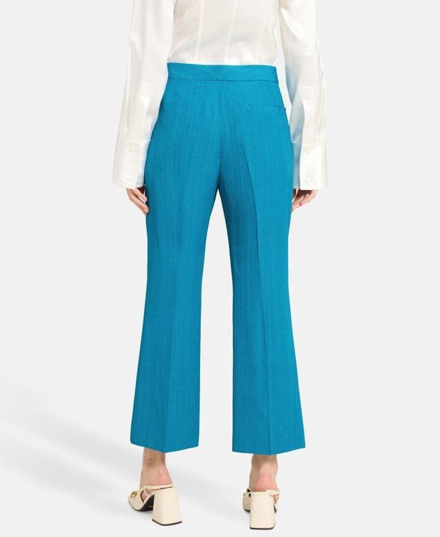 Jil Sander Silk-blend trousers Size 26" / US 2 / IT 38 - 2 Thumbnail