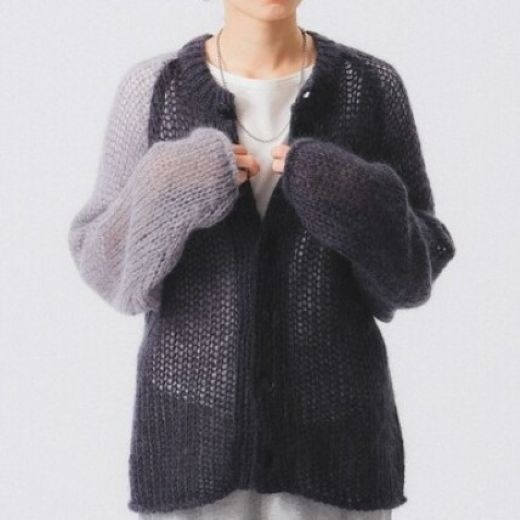 Other Beams BEAMS BOY Mohair Cardigan Textile Tops 13-15-0134-126 DUTY FREE for USA Size ONE SIZE - 3 Thumbnail
