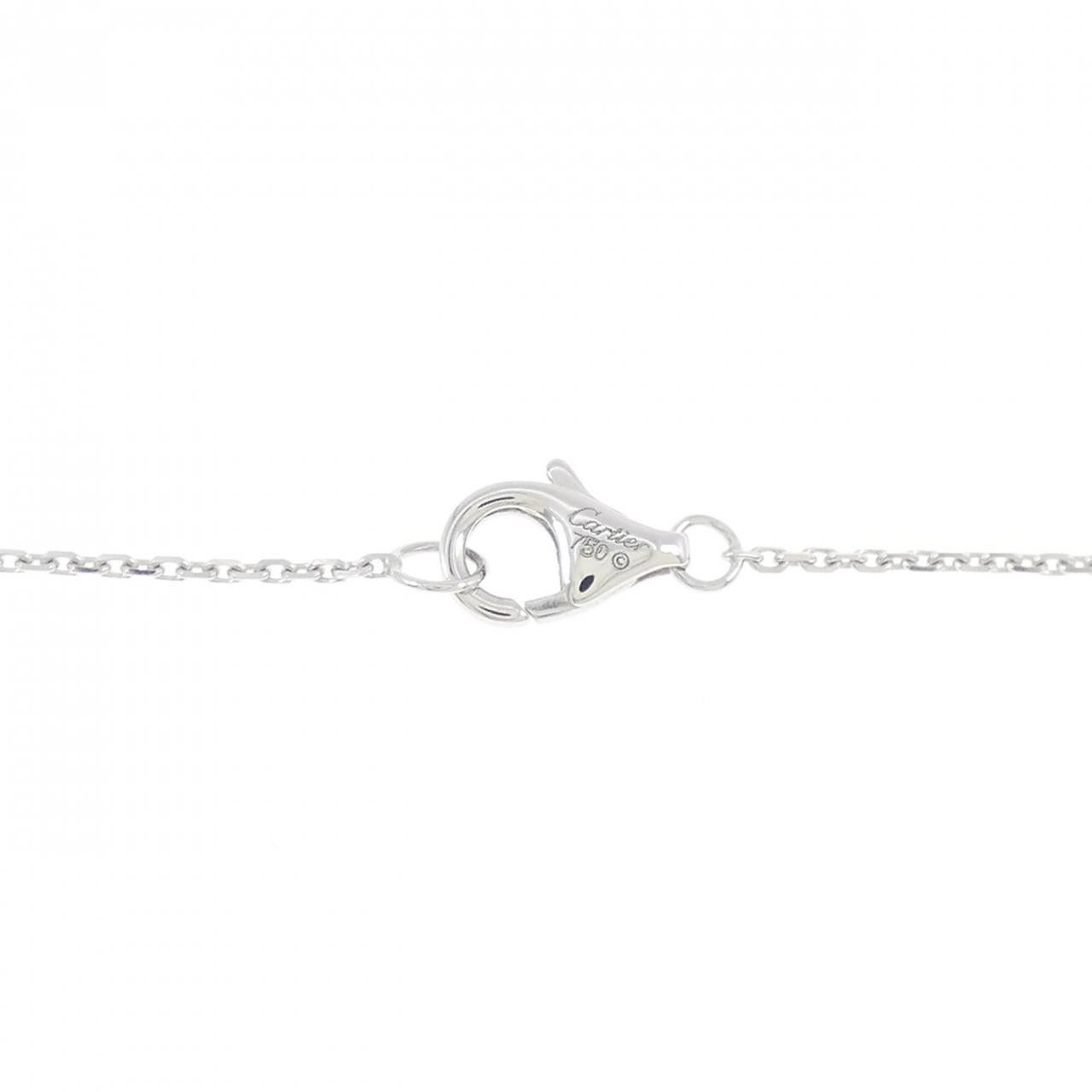 Cartier Cartier Cartier Trinity Black&White 750 White Gold Ceramic Diamond Necklace Precious Metal Necklace DUTY FREE for USA Size ONE SIZE - 5 Thumbnail