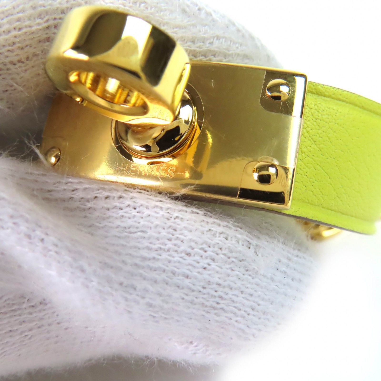 Hermes Hermes Hermès Kelly Leather Glove Holder Leather Charm DUTY FREE for USA Size ONE SIZE - 9 Thumbnail