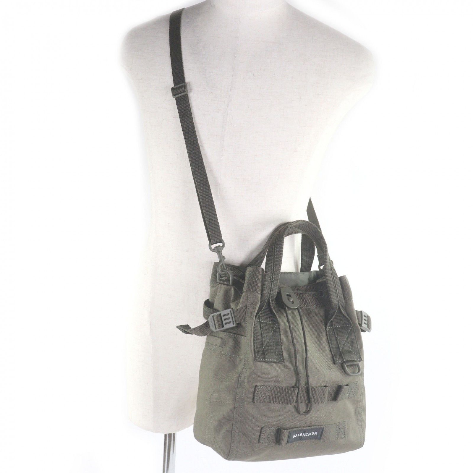 Balenciaga Balenciaga Balenciaga ARMY Recycled Polyamide 2way Shoulder Bag Plastic / Synthetic Shoulder Bag DUTY FREE for USA Size ONE SIZE - 3 Thumbnail