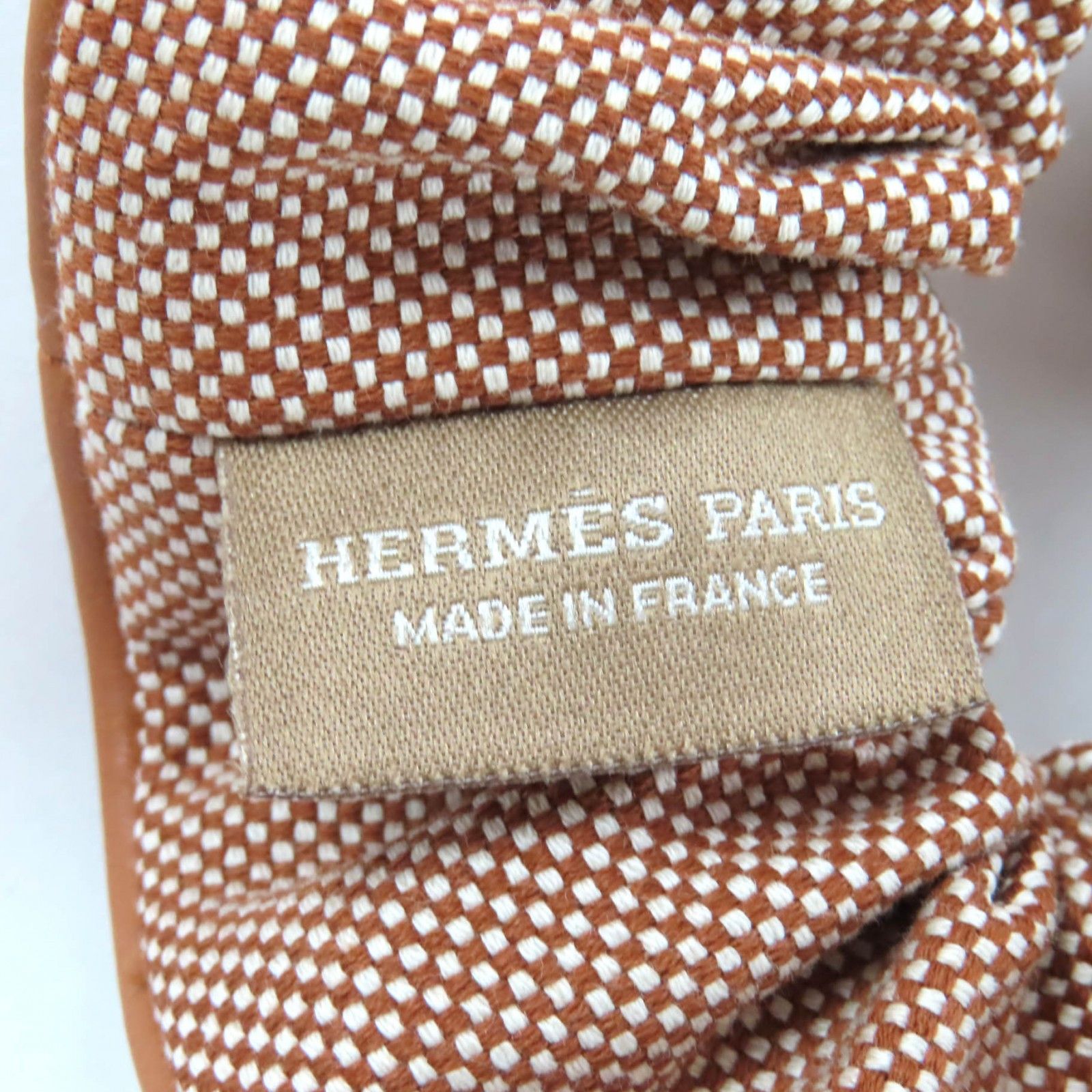 Hermes Hermes Hermès Shush Claudia Plan Air Serie Cotton Sheepskin Belt Textile Belt DUTY FREE for USA Size ONE SIZE - 7 Thumbnail