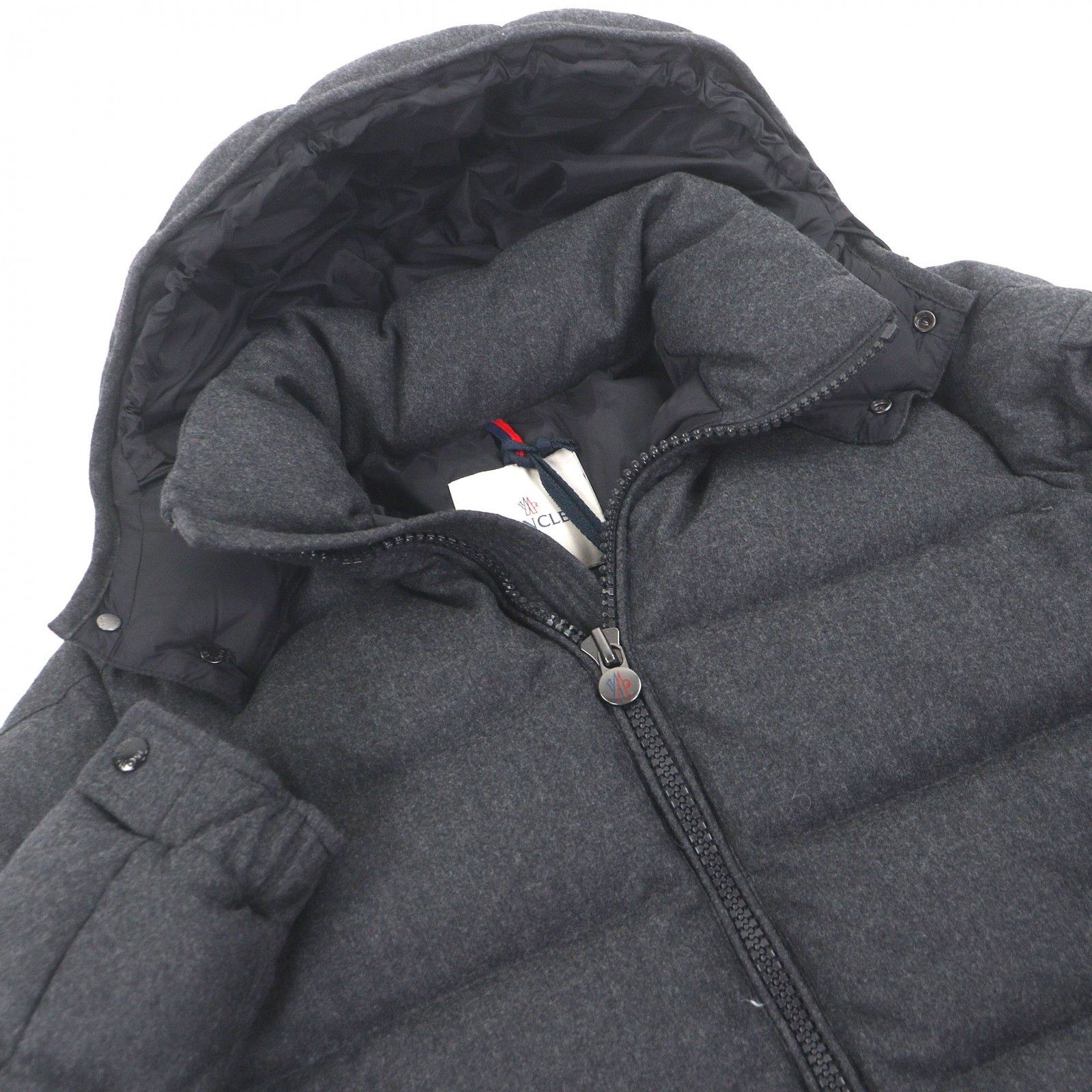 Moncler Moncler Moncler MONTGENEVRE GIUBBOTTO Wool Down Jacket Textile Outerwear DUTY FREE for USA Size ONE SIZE - 2 Thumbnail