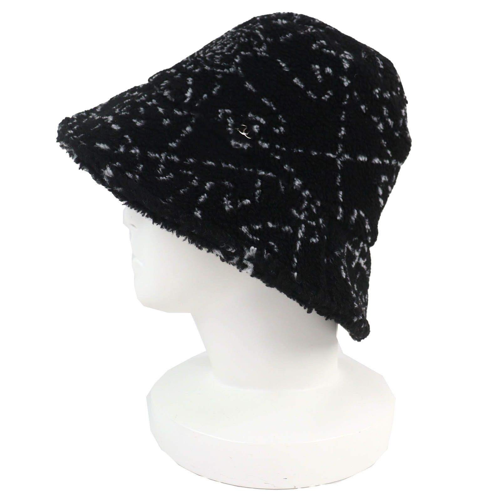 Chanel Chanel Chanel COCOMark Pile Bucket Hat Textile Hats AA7847 DUTY FREE for USA Size ONE SIZE - 2 Thumbnail
