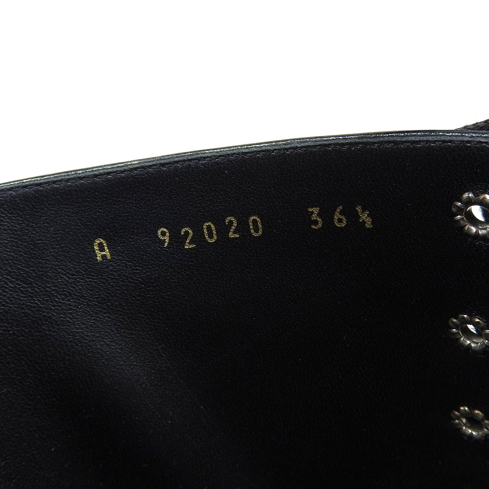 Other Other Sergio Rossi SR JOAN Leather Boots Leather Shoes DUTY FREE for USA Size ONE SIZE - 7 Thumbnail