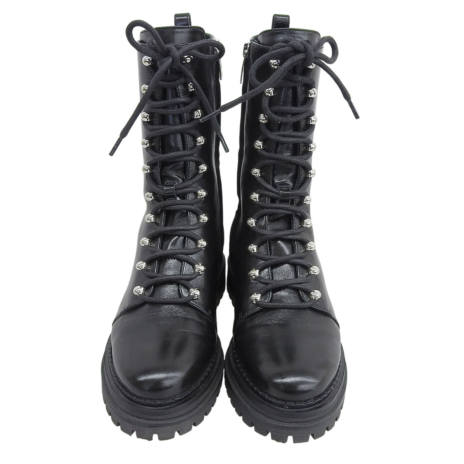 Other Other Sergio Rossi SR JOAN Leather Boots Leather Shoes DUTY FREE for USA Size ONE SIZE - 4 Thumbnail