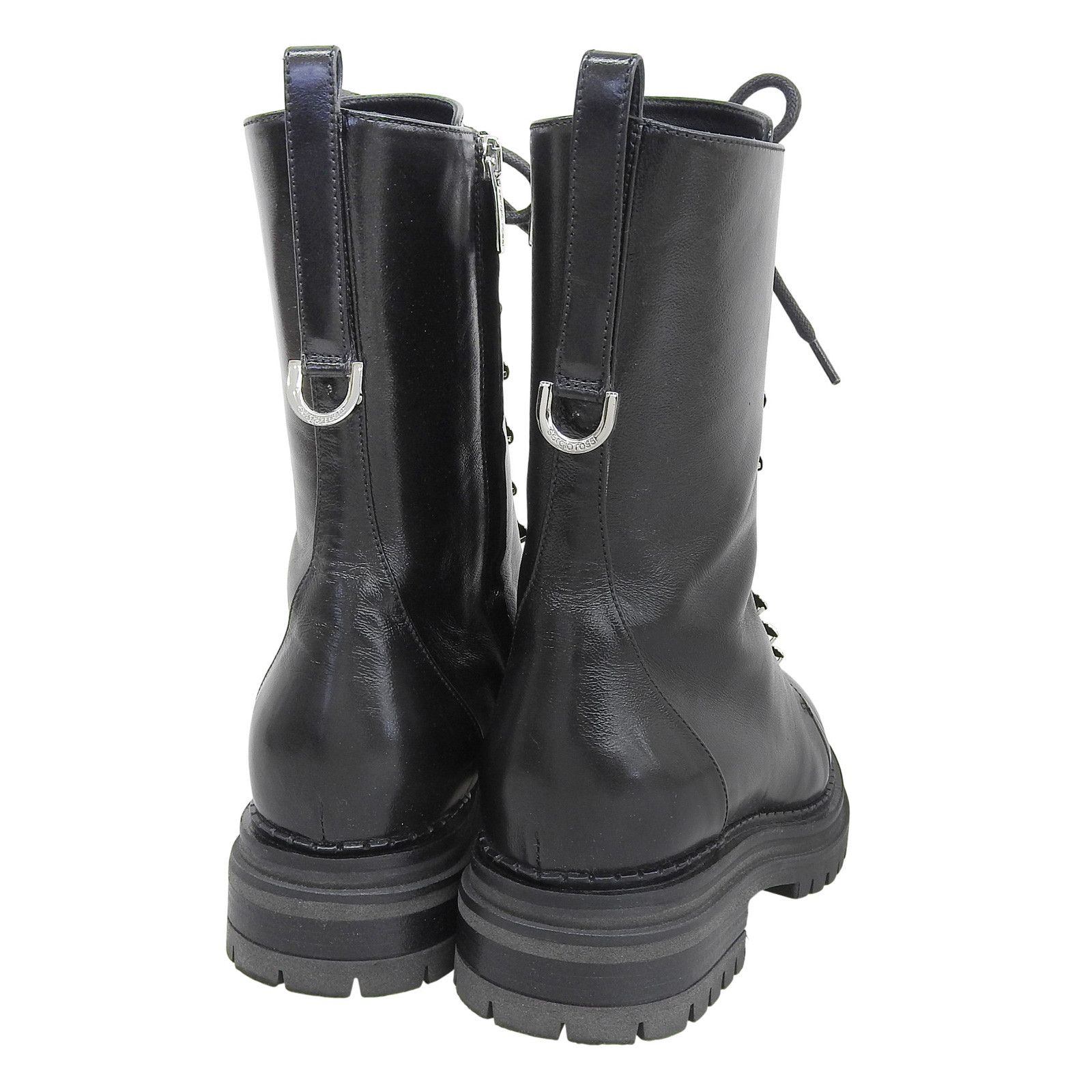 Other Other Sergio Rossi SR JOAN Leather Boots Leather Shoes DUTY FREE for USA Size ONE SIZE - 5 Thumbnail