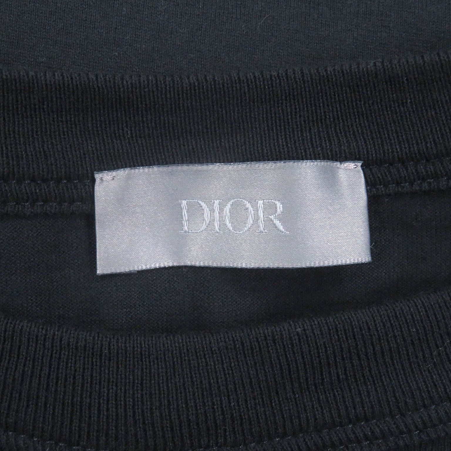 Dior Dior Dior Cotton T-shirt Textile T-Shirts 183J685A0677 DUTY FREE for USA Size ONE SIZE - 5 Thumbnail