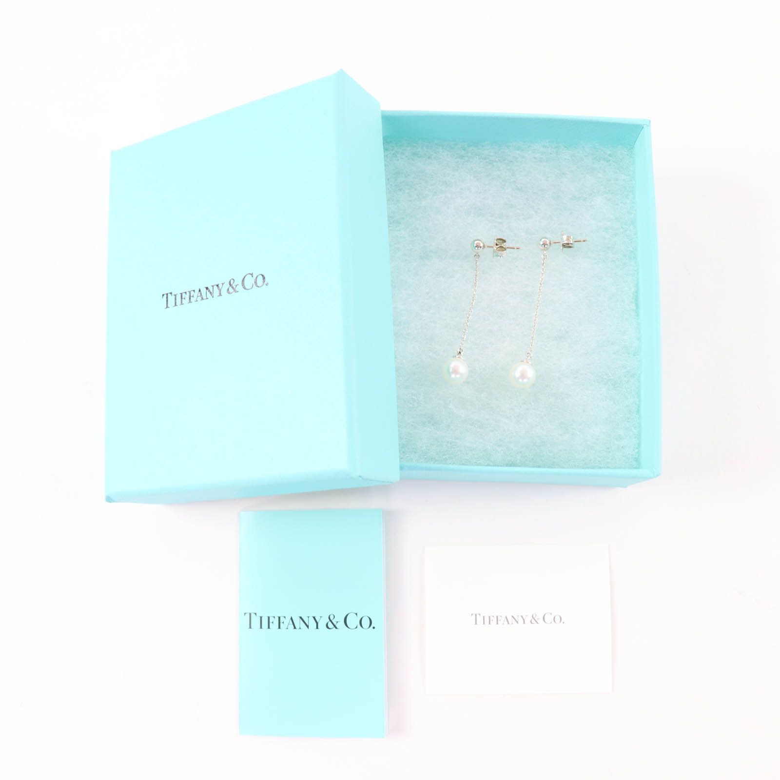 Tiffany & Co. Tiffany & Co. Tiffany&Co. Ziegfeld Collection 925 Silver Pearl Earrings Precious Metal Earrings DUTY FREE for USA Size ONE SIZE - 2 Thumbnail