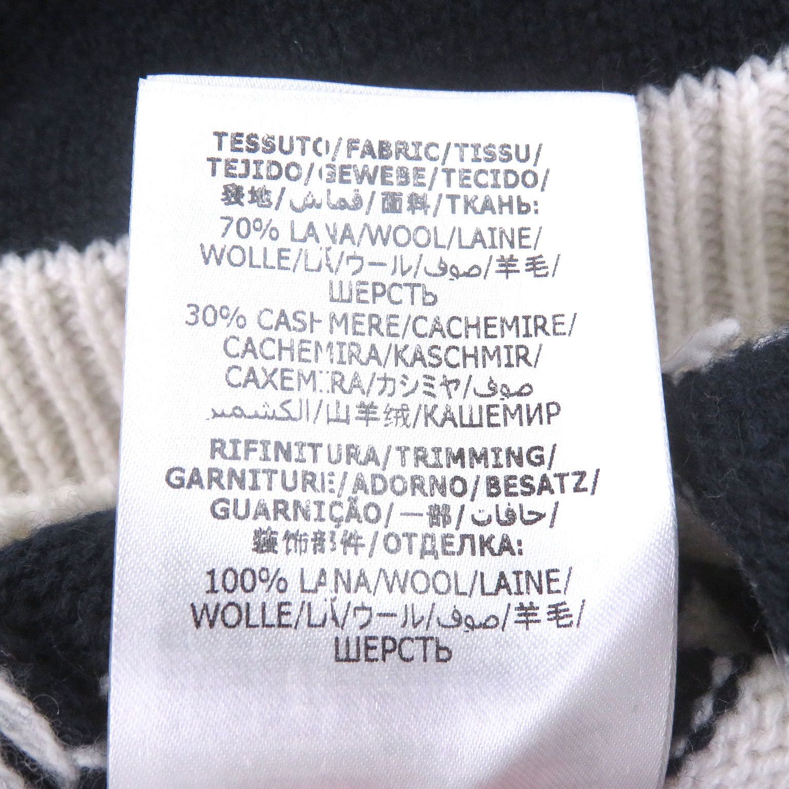 Alexander McQueen Alexander McQueen Alexander McQueen Wool Cashmere Sweater Textile Tops DUTY FREE for USA Size ONE SIZE - 6 Thumbnail