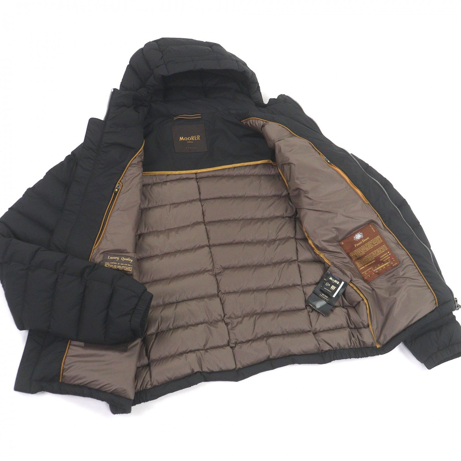 MooRER Moorer MOORER CATALDI ACQUA Nylon Down Jacket Textile Outerwear DUTY FREE for USA Size ONE SIZE - 3 Thumbnail