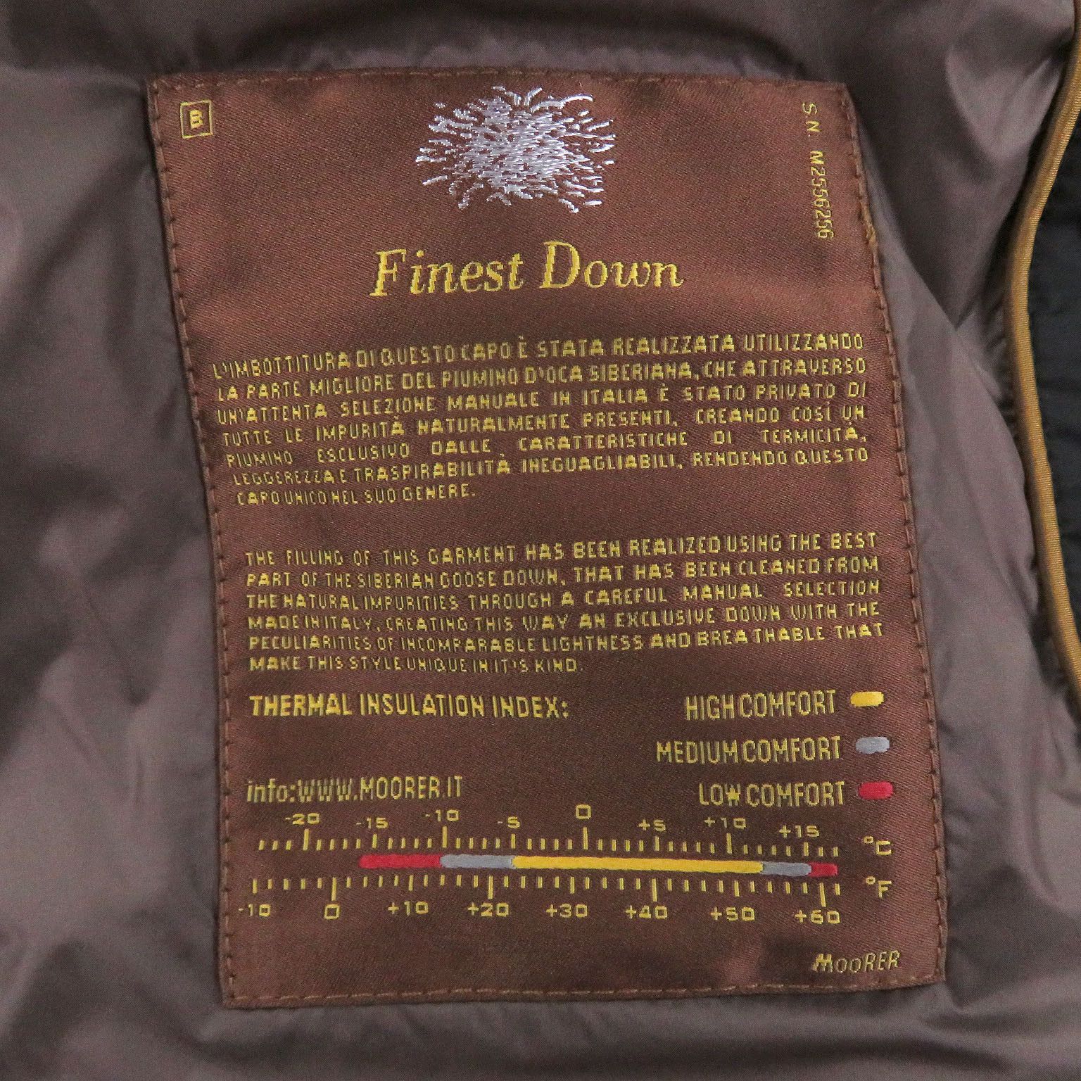 MooRER Moorer MOORER CATALDI ACQUA Nylon Down Jacket Textile Outerwear DUTY FREE for USA Size ONE SIZE - 8 Thumbnail