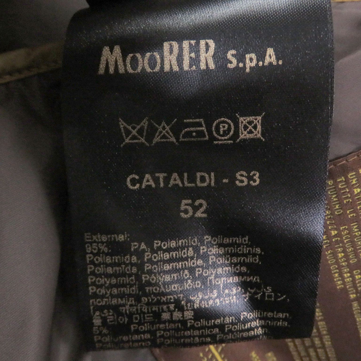 MooRER Moorer MOORER CATALDI ACQUA Nylon Down Jacket Textile Outerwear DUTY FREE for USA Size ONE SIZE - 14 Thumbnail
