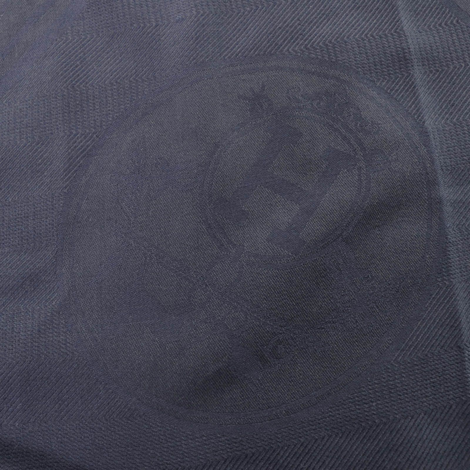 Hermes Hermes Hermès Exlibris Leather Cashmere Poncho Textile Outerwear DUTY FREE for USA Size ONE SIZE - 6 Thumbnail