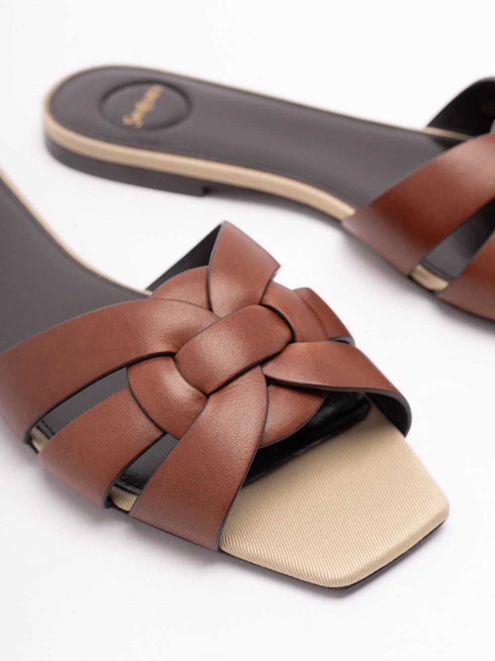 Saint Laurent Paris `Tribute` Sandals Size US 8.5 / IT 38.5 - 5 Thumbnail