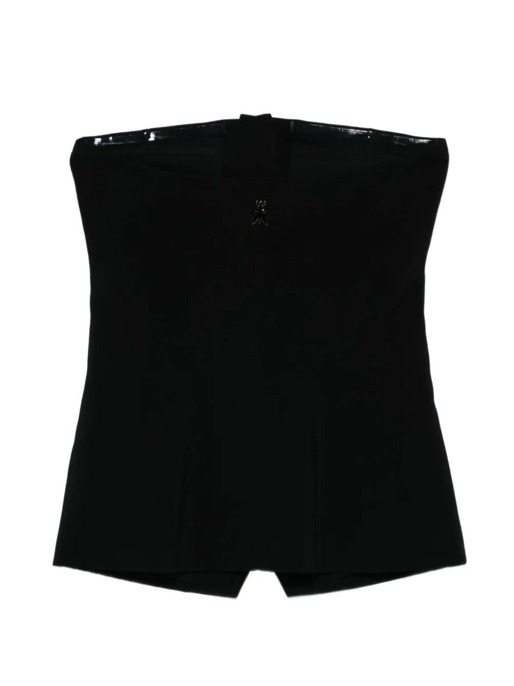 Patrizia Pepe Crepe Bustier with Buttons Size L / US 10 / IT 46 - 2 Thumbnail