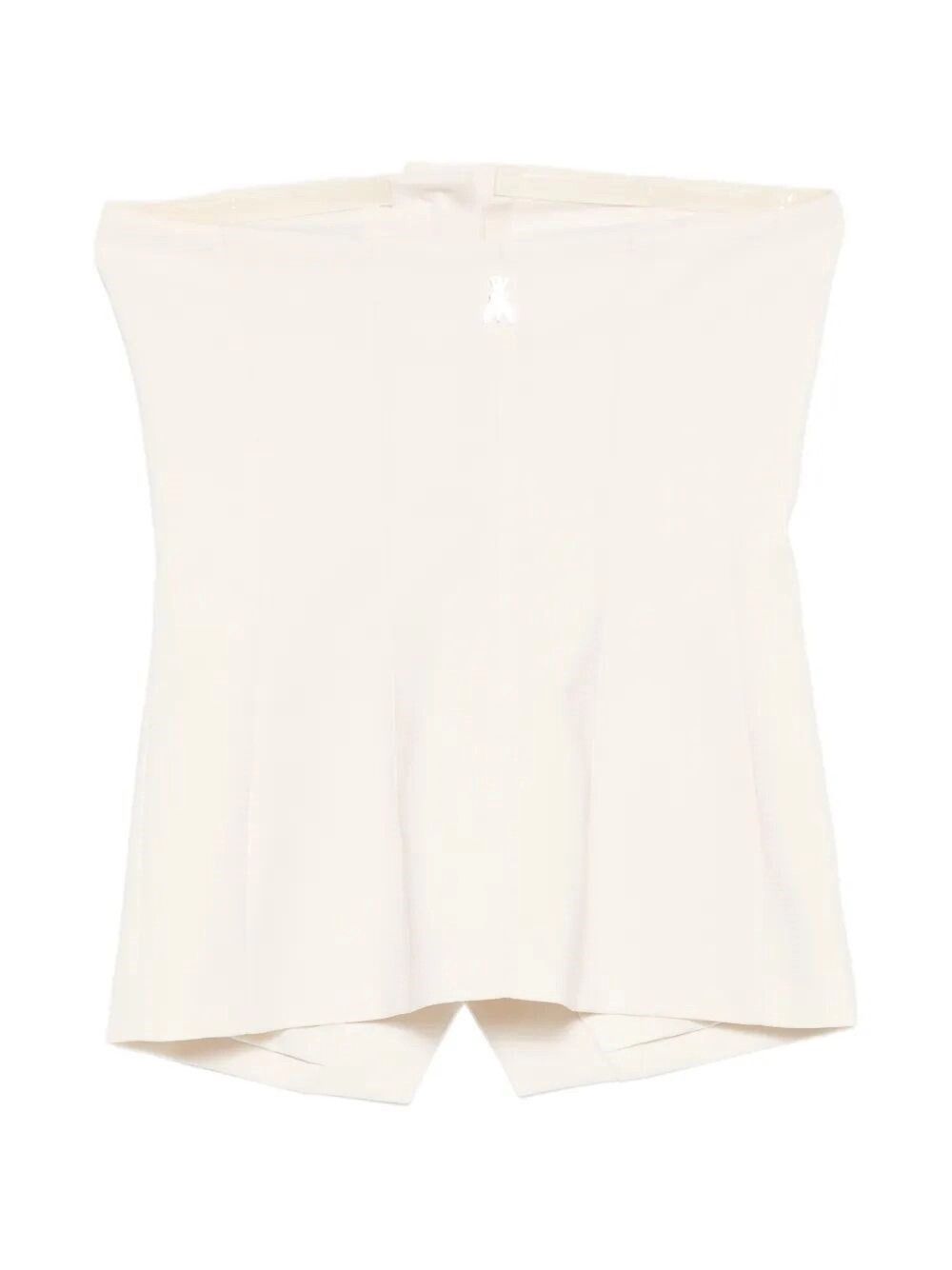Patrizia Pepe Crepe Bustier with Buttons Size L / US 10 / IT 46 - 2 Thumbnail