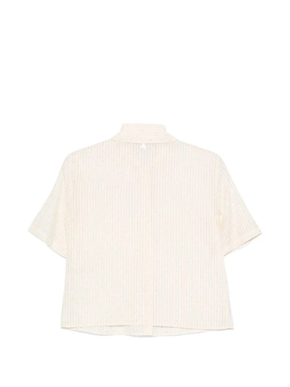 Patrizia Pepe Short Sleeves Shirt Size L / US 10 / IT 46 - 2 Thumbnail