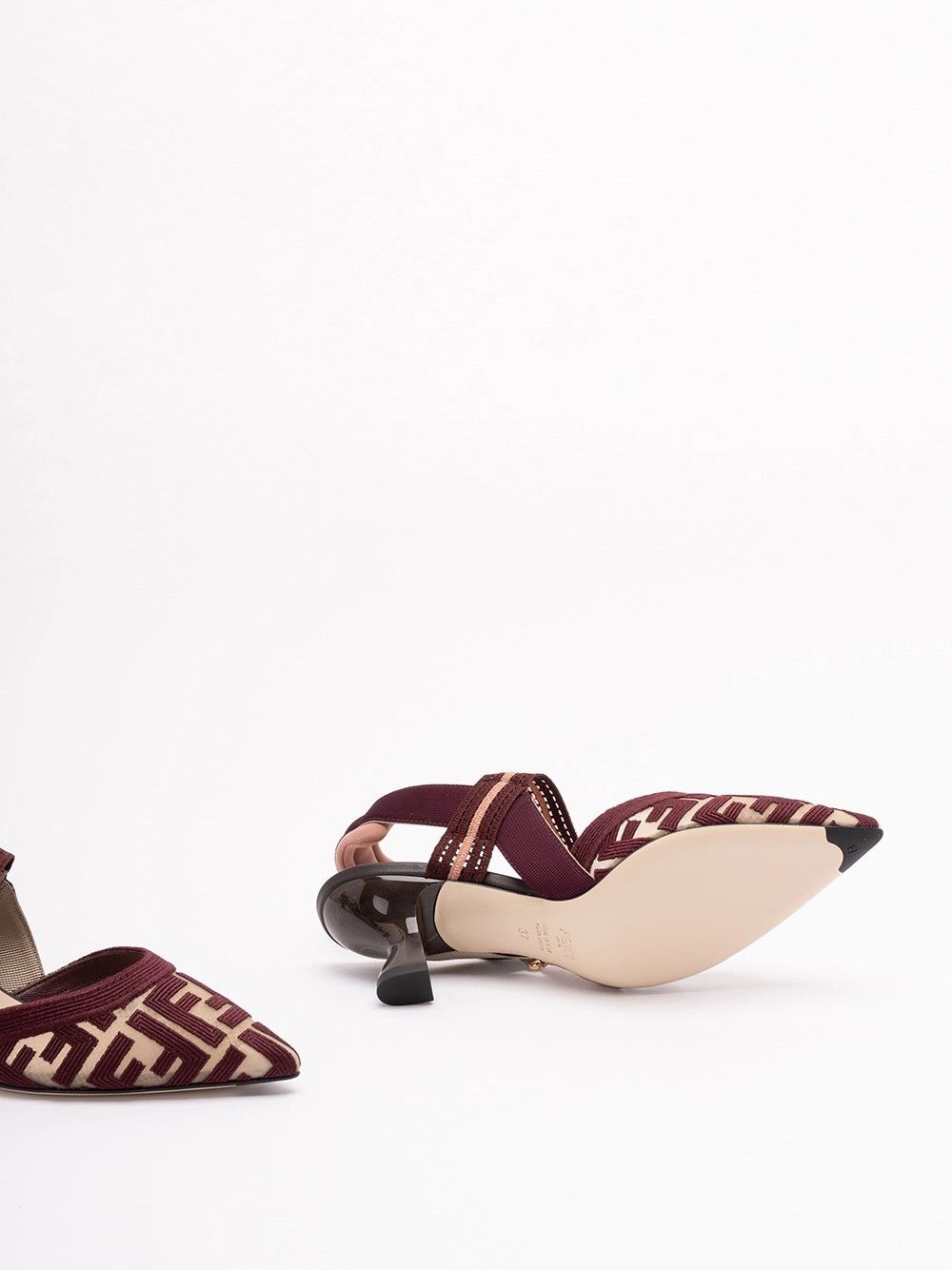 Fendi `Colibrì` Slingbacks Size US 6 / IT 36 - 4 Thumbnail