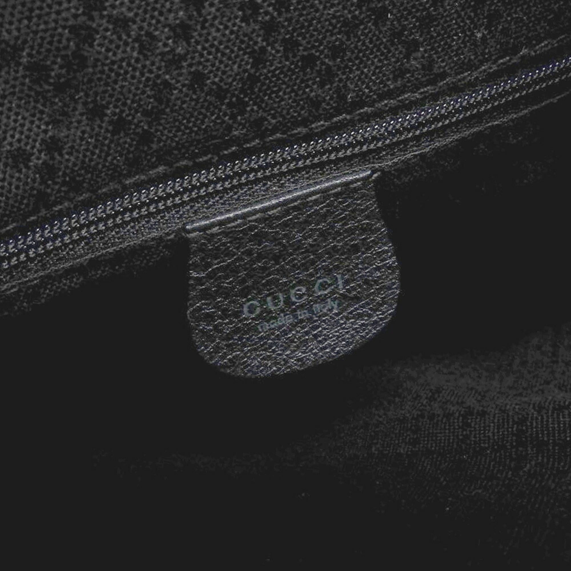Gucci Gucci Bamboo Handbag 002 2058 0508 0 Bag Suede Black Size ONE SIZE - 10 Thumbnail