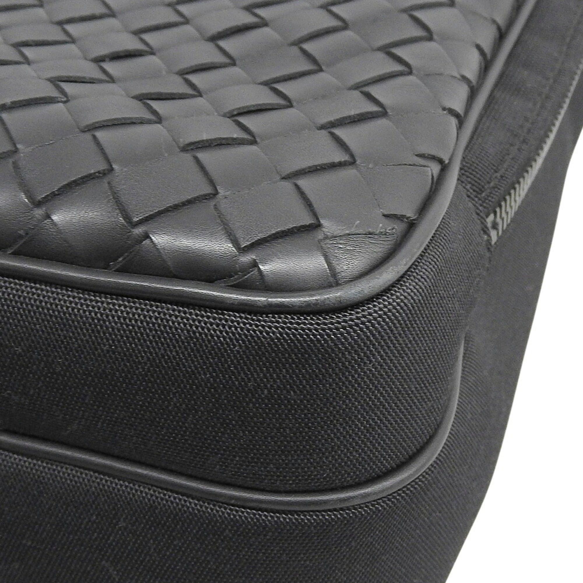 Bottega Veneta Bottega Veneta Intrecciato Body Bag 520117 VAYE3 1000 Leather/Canvas Size ONE SIZE - 4 Thumbnail