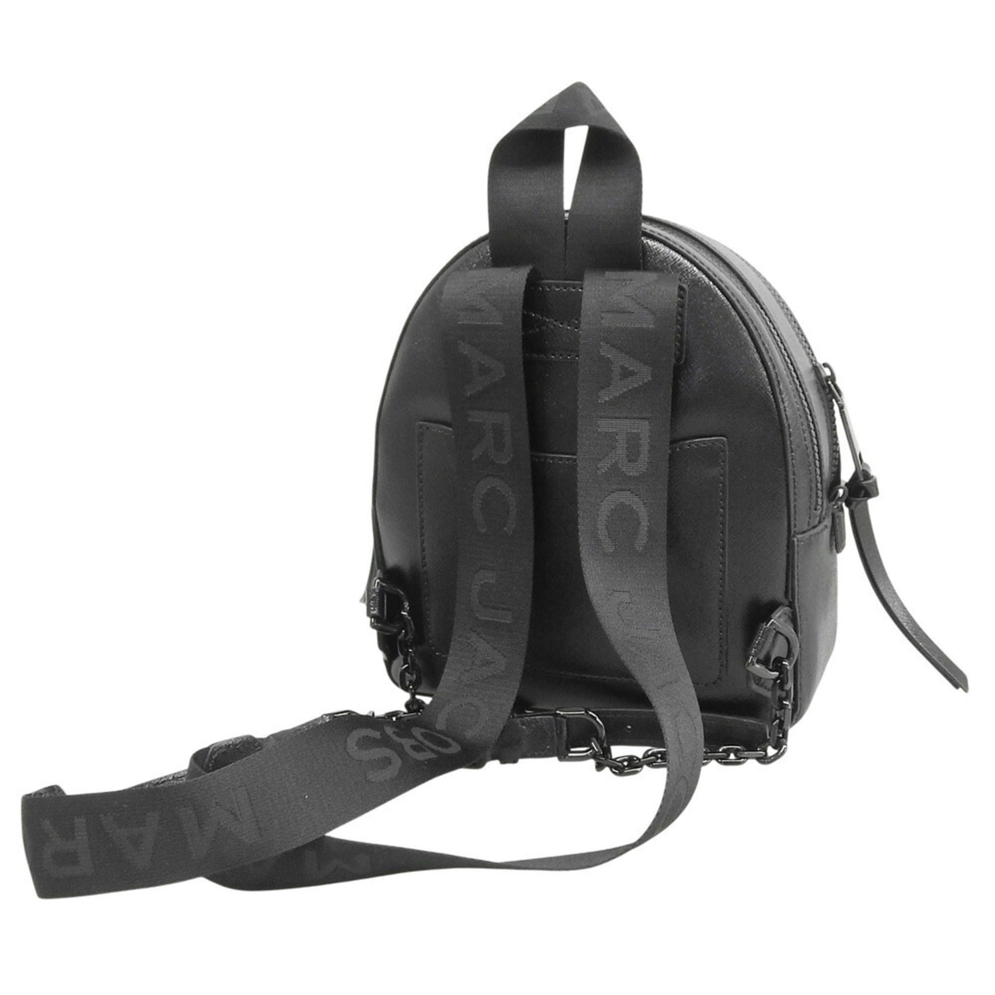 Marc Jacobs Like new MARC JACOBS Packshot DTM M0014988 Backpack Rucksack Leather Black Size ONE SIZE - 2 Thumbnail