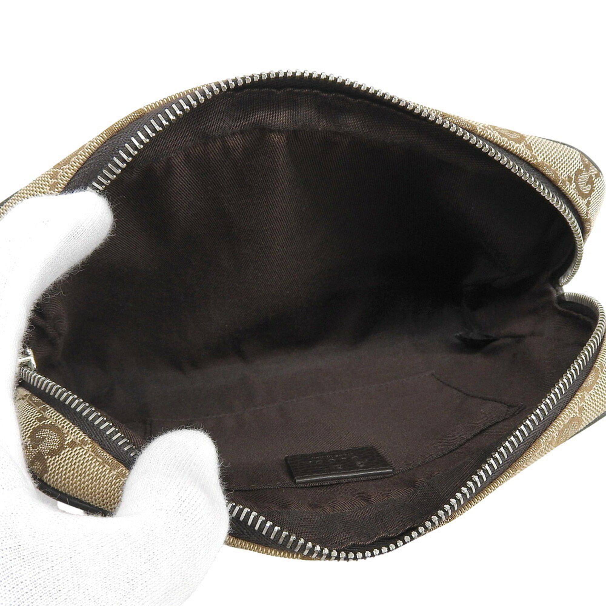 Gucci Gucci GG Canvas Body Bag 449174 486628 Waist Pouch Beige Size ONE SIZE - 3 Thumbnail