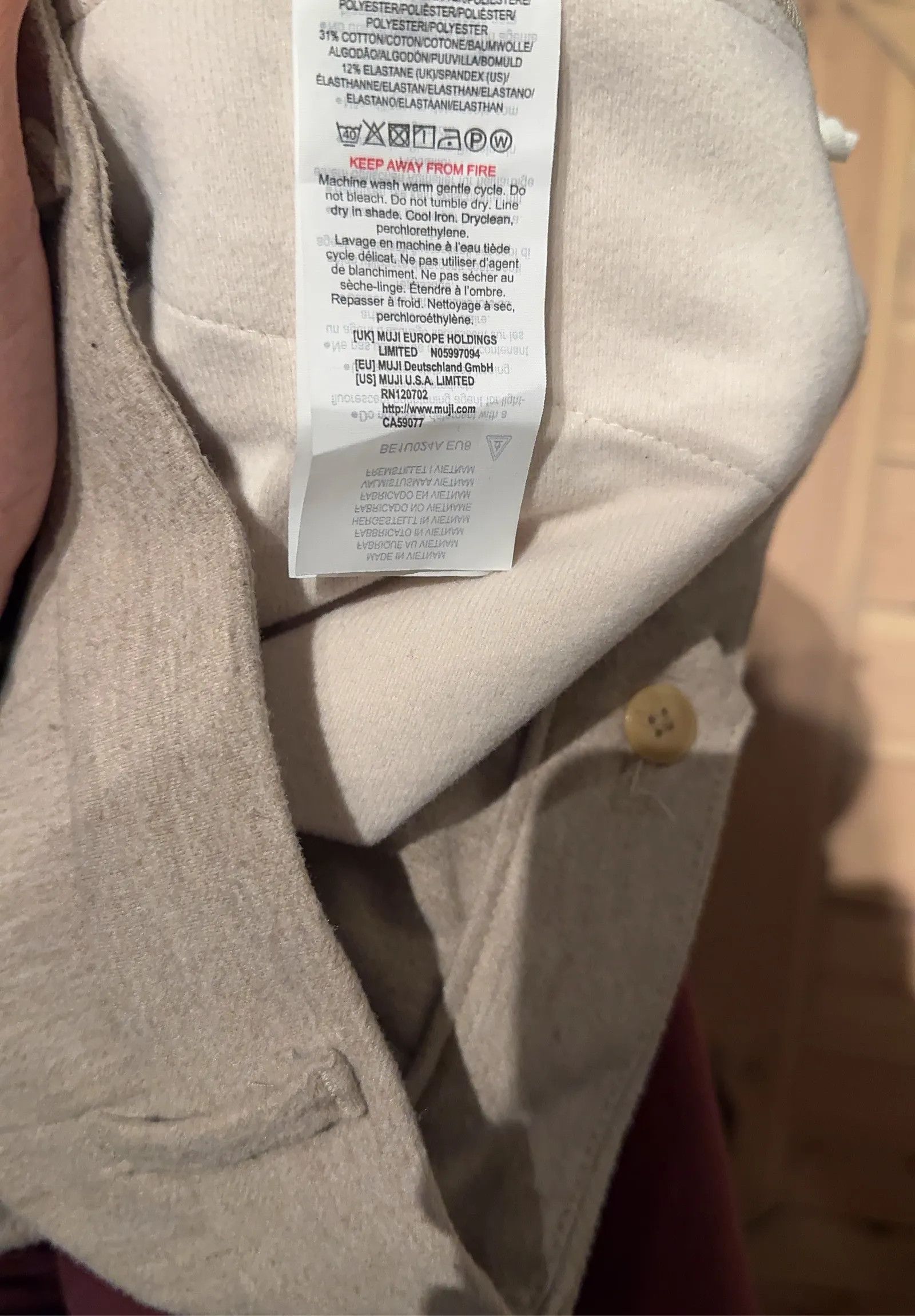 Muji Muji Pants Size 28" / US 6 / IT 42 - 2 Thumbnail