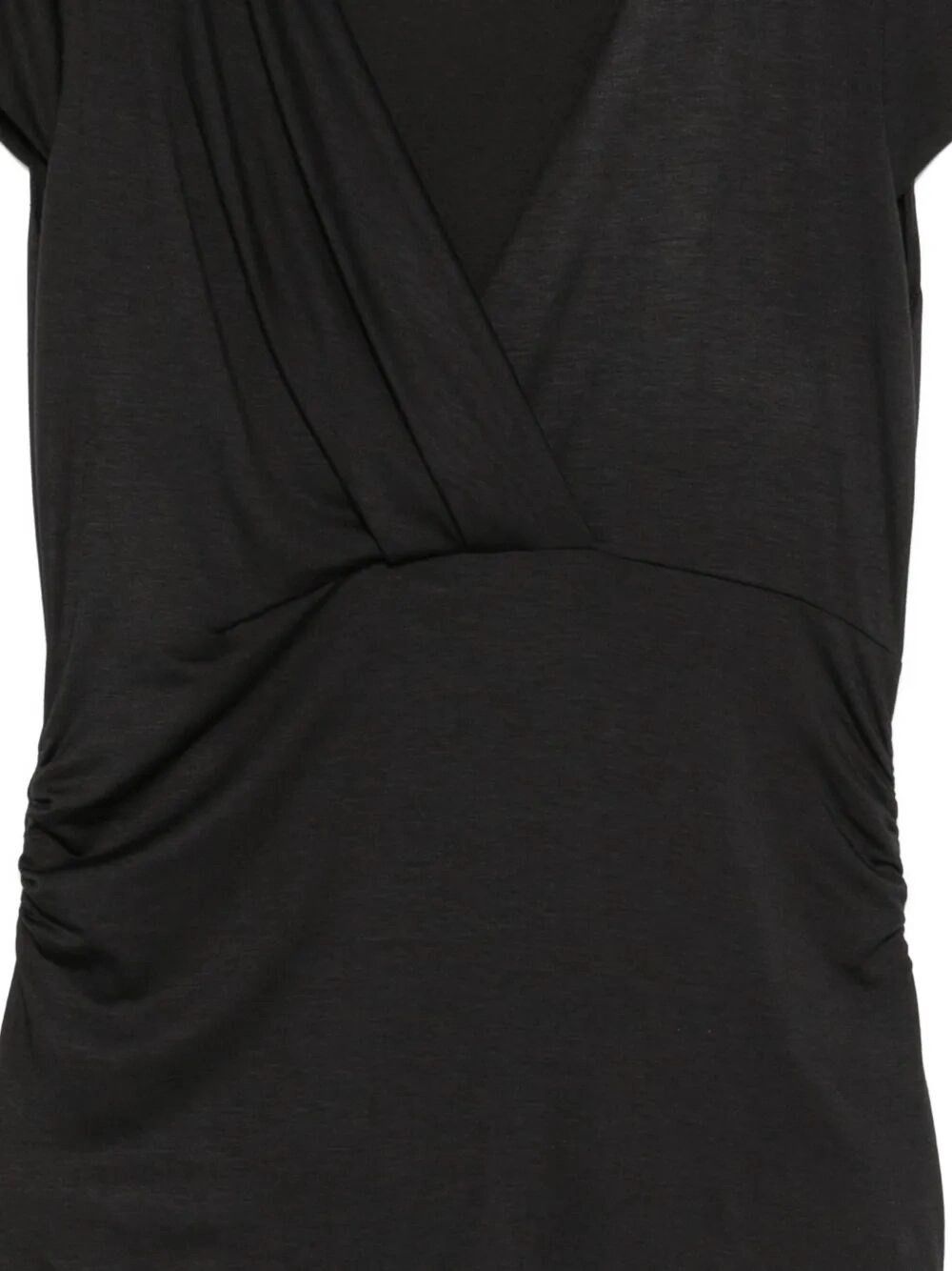 Patrizia Pepe V-Neck T-Shirt Size S / US 4 / IT 40 - 3 Thumbnail