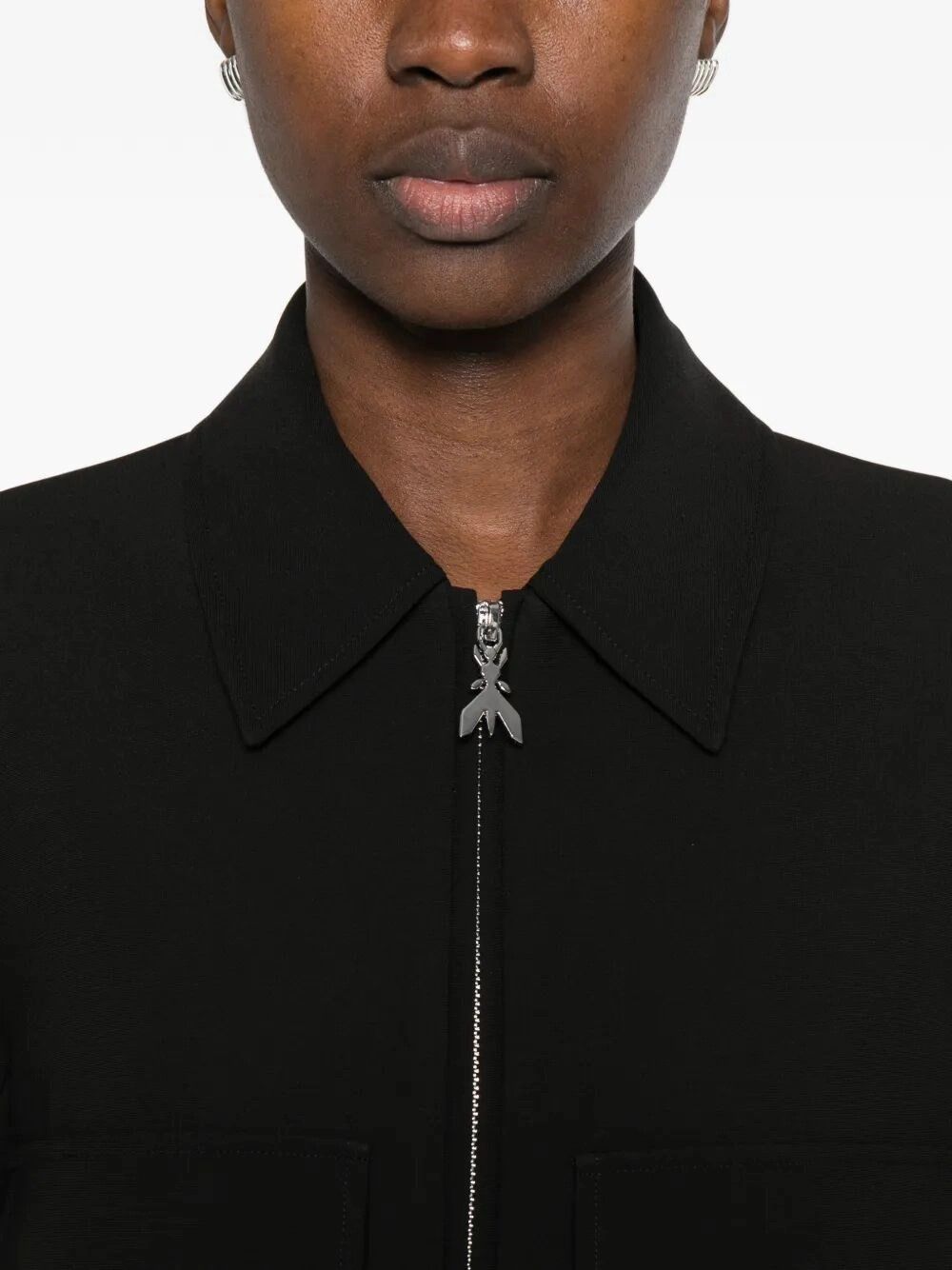 Patrizia Pepe Twill Sporty Jacket Size M / US 6-8 / IT 42-44 - 5 Thumbnail