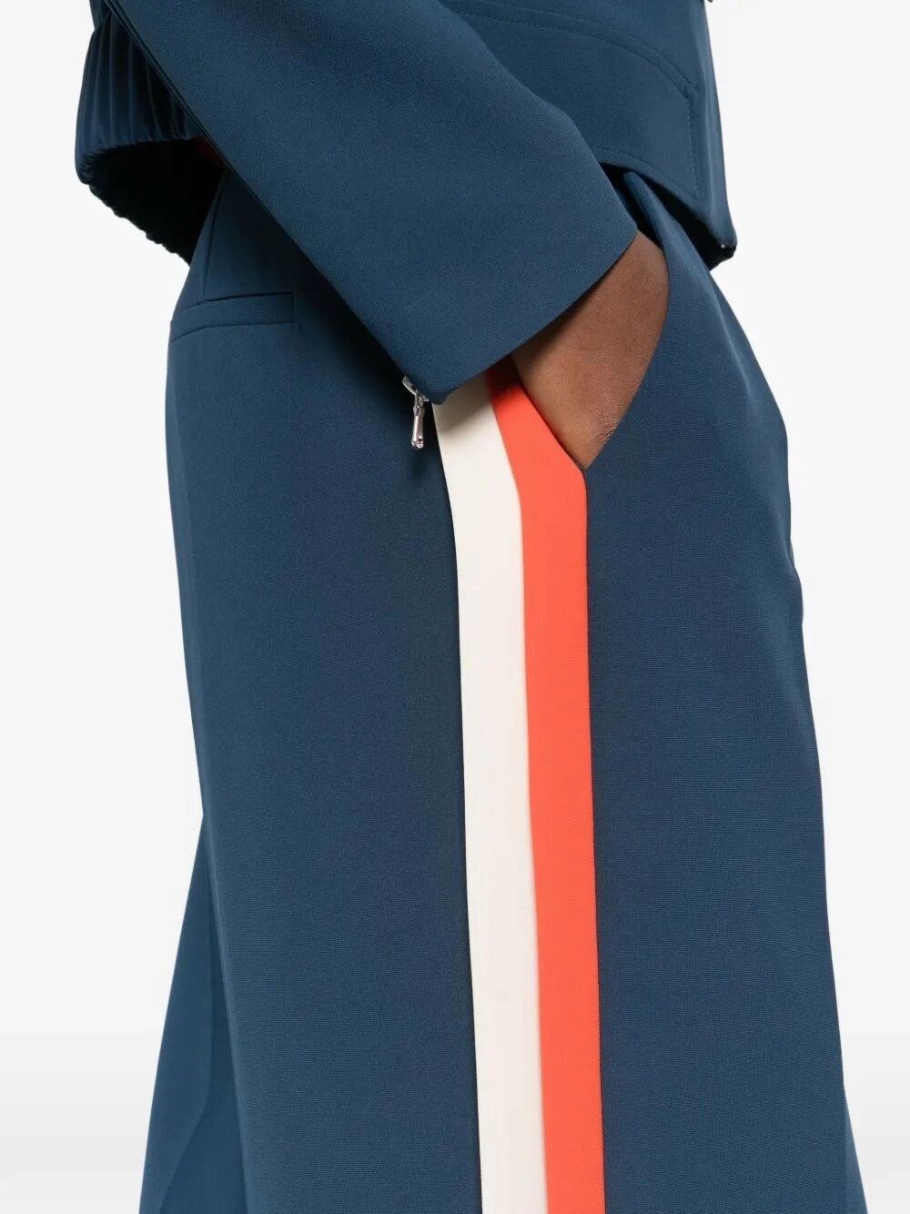 Patrizia Pepe Fluid Pants with Bands Size 28" / US 6 / IT 42 - 3 Thumbnail